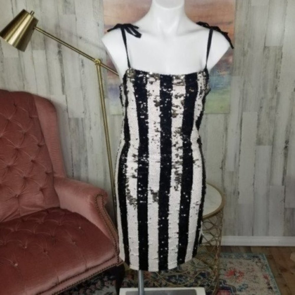 Cupcakes and Cashmere Reverse Sequin Dress - Picture 6 of 12